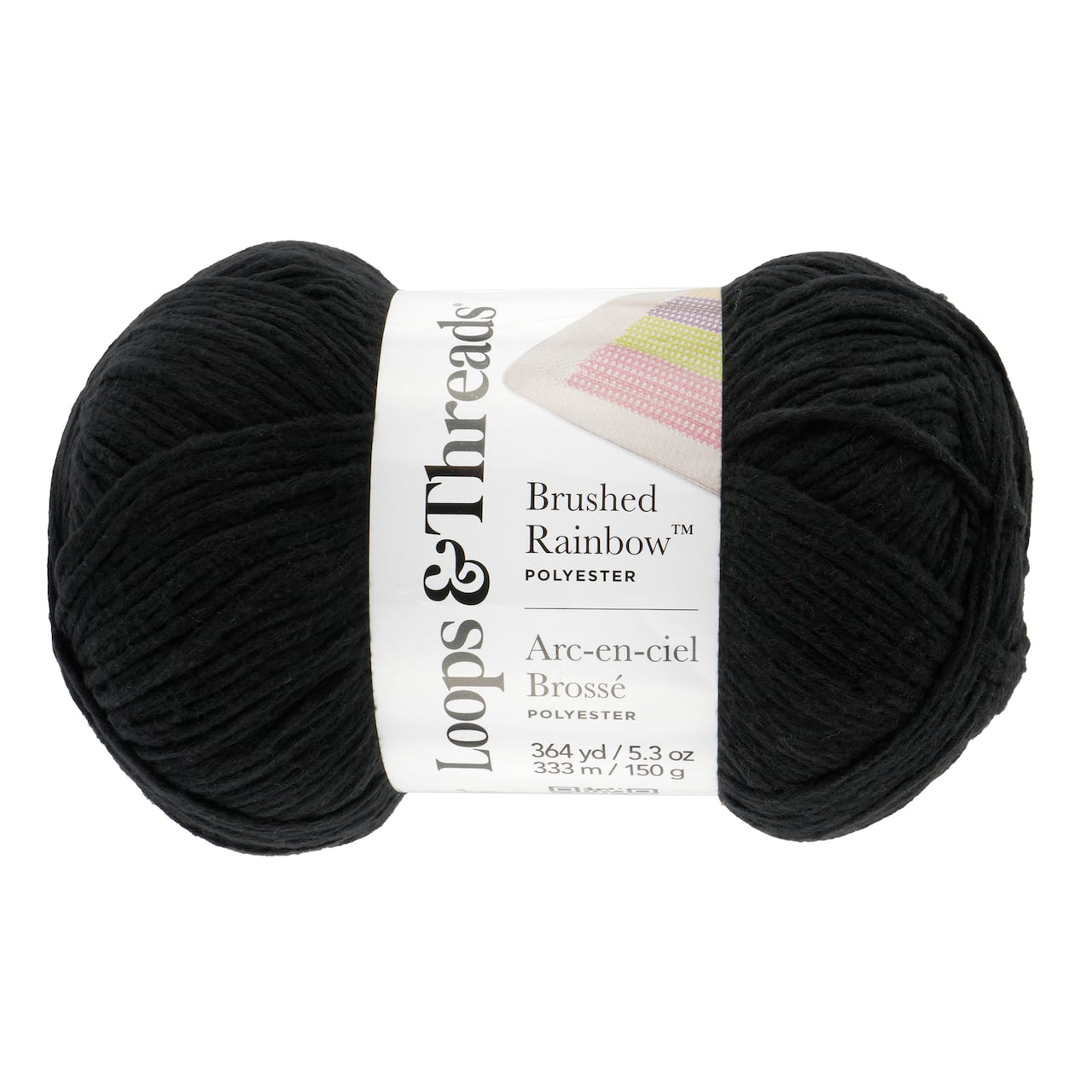 15 Pack: Brushed Rainbow™ Yarn by Loops & Threads®